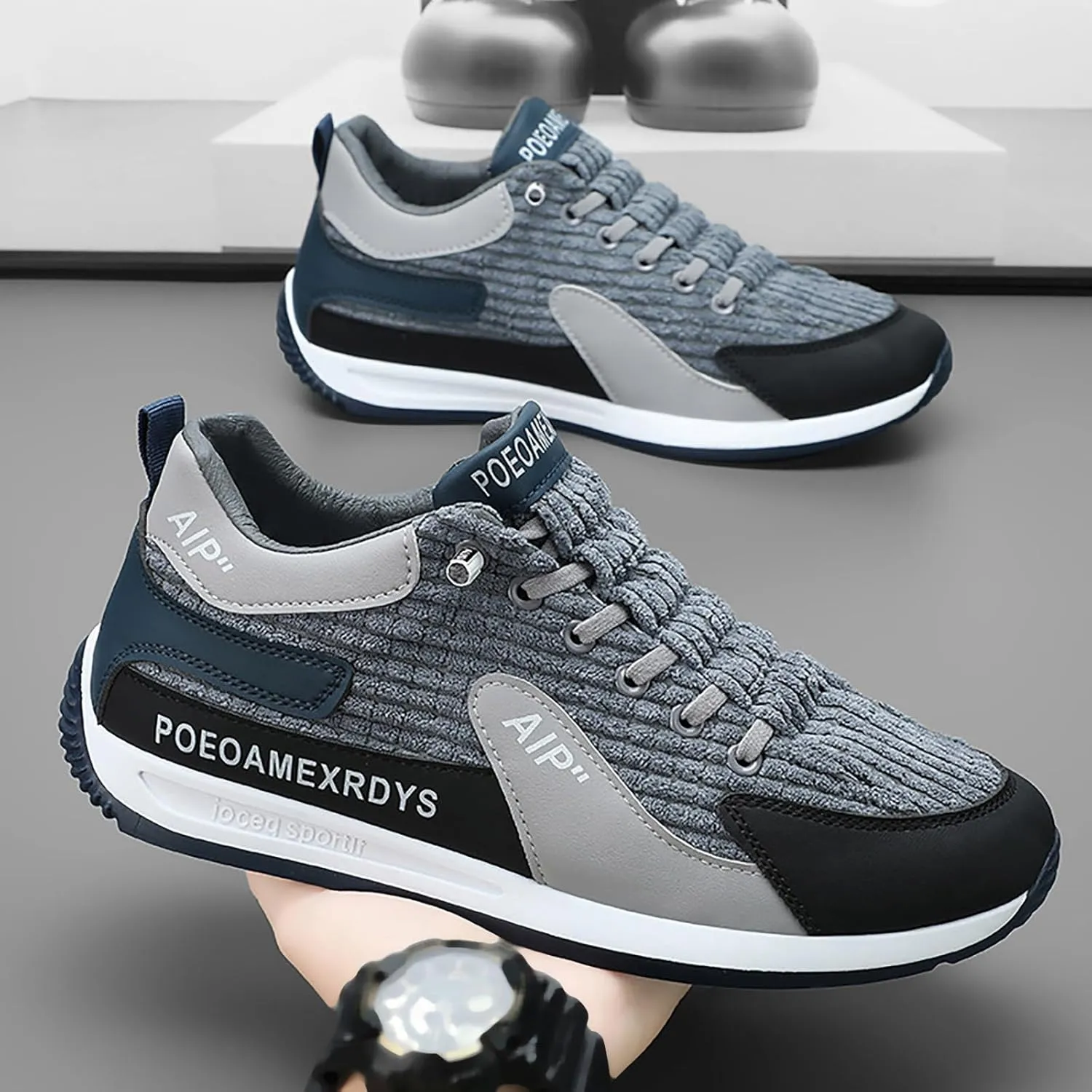 Mens Casual Shoes Sports Comfortable Mountaineering Summer and Autumn Lightweight Men's Sneaker