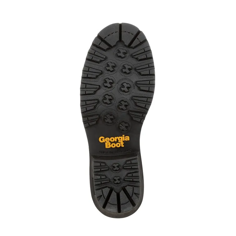 Men's Georgia Boot AMP LT Logger Composite Toe Waterproof Work Boot