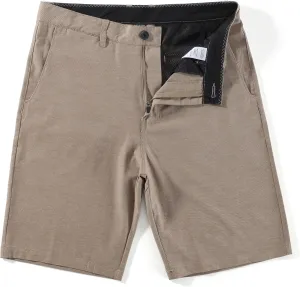Men's Hybrid Golf Dress Shorts Lightweight Quick Dry Casual with Flat Front 9-Inch Inseam and 4 Pockets