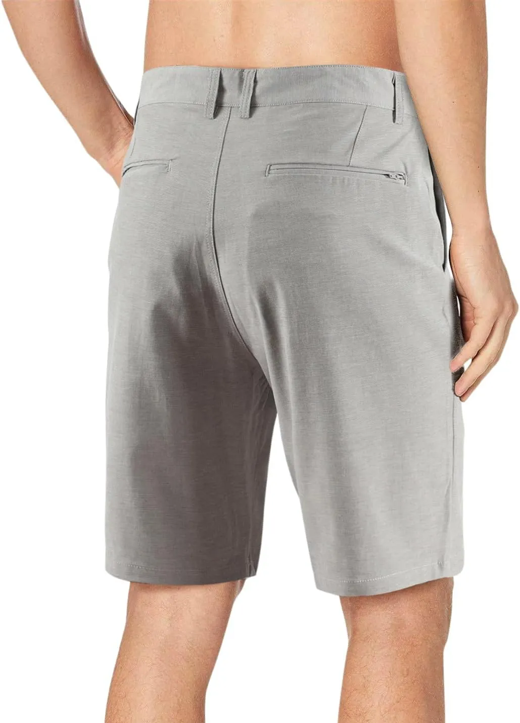 Men's Hybrid Golf Dress Shorts Lightweight Quick Dry Casual with Flat Front 9-Inch Inseam and 4 Pockets
