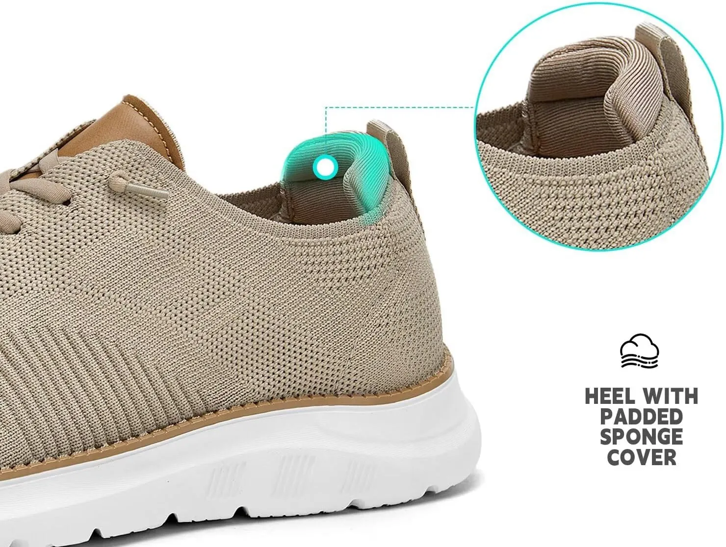 Mens Oxfords Casual Fashion Slip on Shoes Dress Business Sneakers Mesh Work Comfortable Lightweight Soft Sole