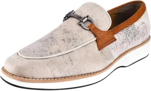 Mens Prom Shoes - Mens Tuxedo Canvas Textile and Suede Leather Noble Loafers and Slip On Wedding Party Shoes