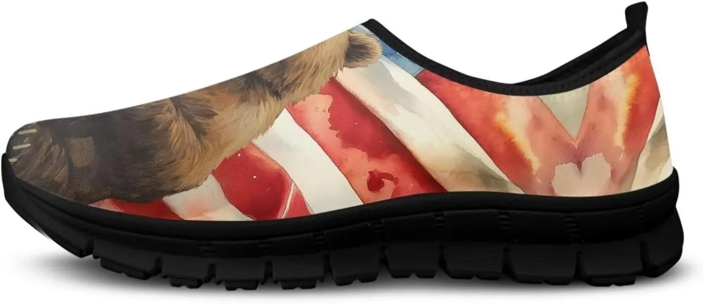 Mens Slip On Walking Shoes Lightweight Fashion Casual Shoes for Men Breathable Mesh Leisure Loafers Non Slip Soft Sneakers SizeUS 5-14
