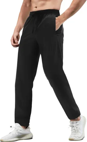 Men's Sweatpants, TriProof Stretch Track Pants Men with Zipper Pocket Drawstring Joggers for Men Lightweight Pants