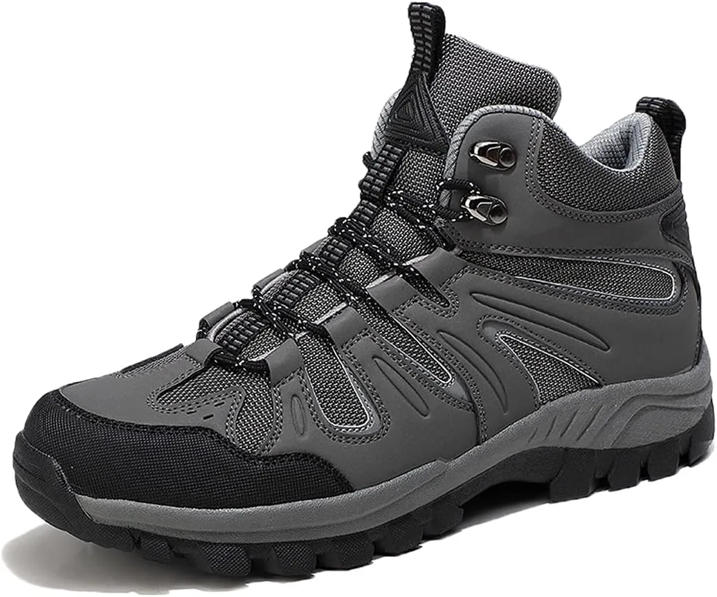 Mens Walking Boots Womens Trekking Shoes Lightweight Outdoor Hiking Boots
