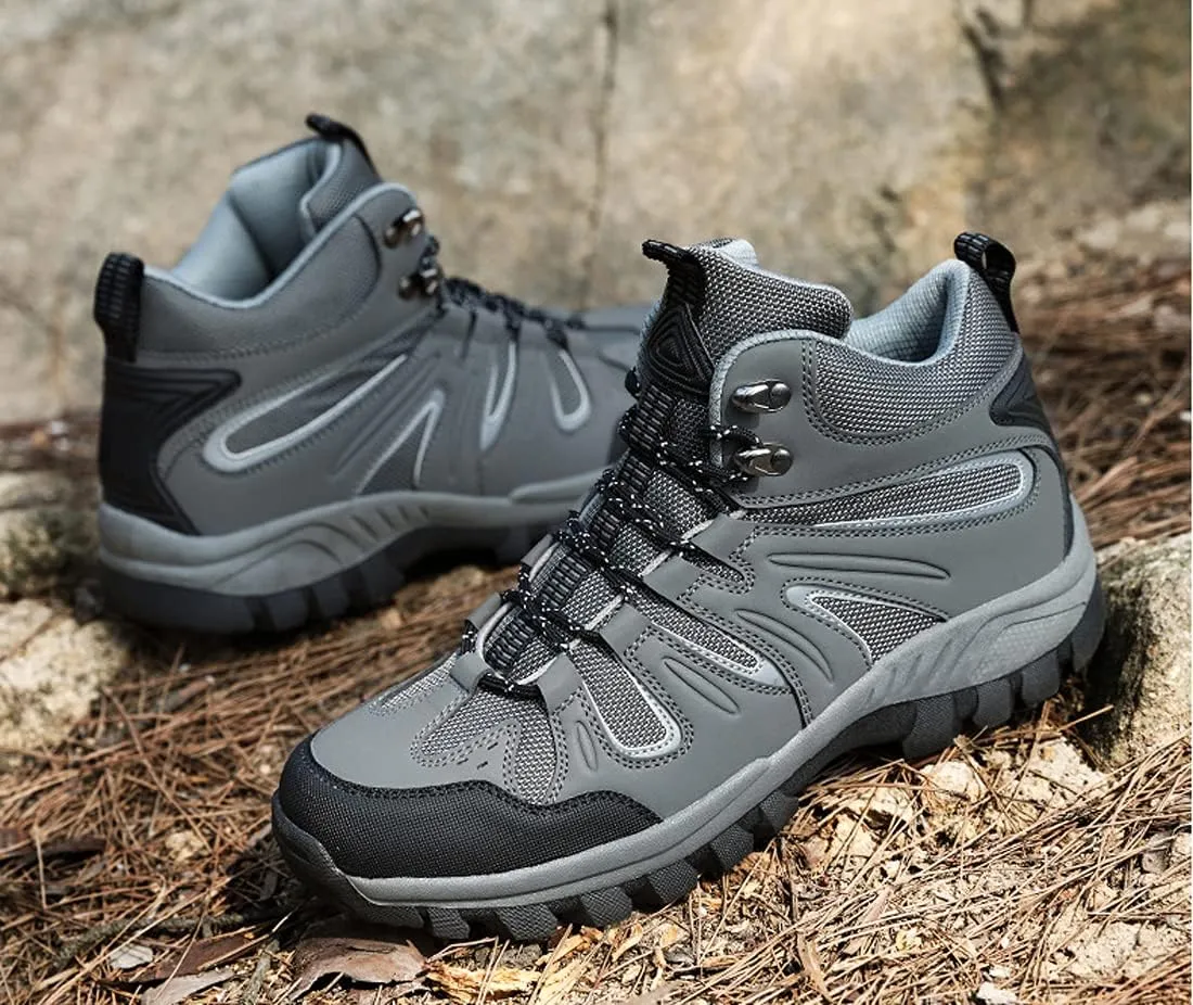 Mens Walking Boots Womens Trekking Shoes Lightweight Outdoor Hiking Boots