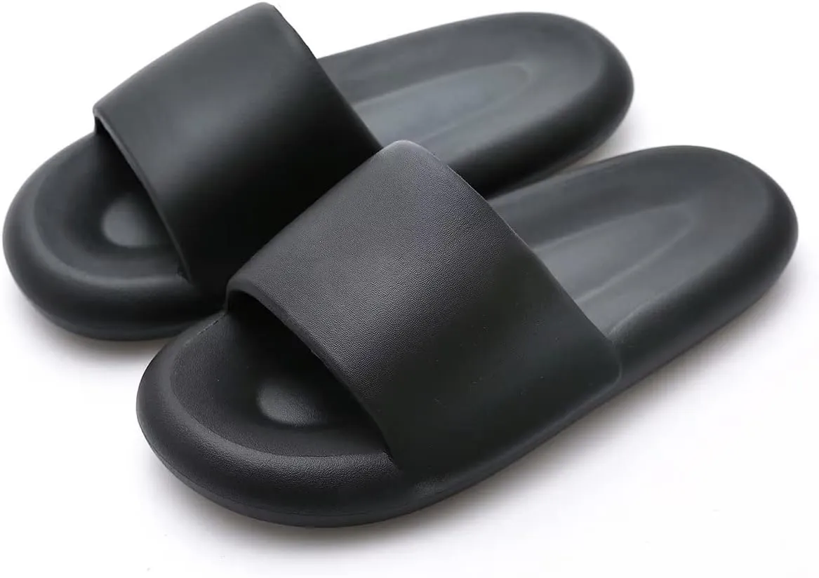 Mens Womens Anti Skid Soft Sole Home Slippers for Bathroom Beach Hotel
