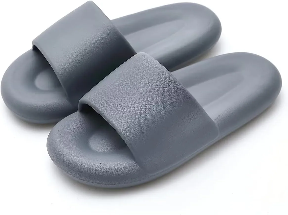 Mens Womens Anti Skid Soft Sole Home Slippers for Bathroom Beach Hotel