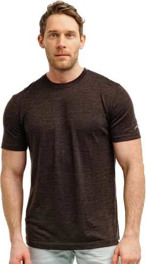 Merino.tech Merino Wool T-Shirt Mens - 100% Organic Merino Wool Undershirt Lightweight Base Layer