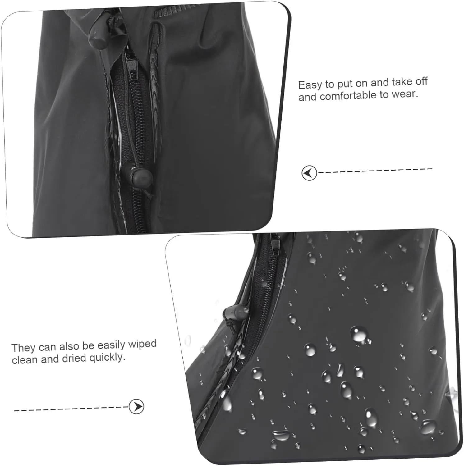 Mipcase Outdoor Boot Covers Portable Shoe Covers Warm Shoes Protectors Protective Boots Covers Overshoes Heated
