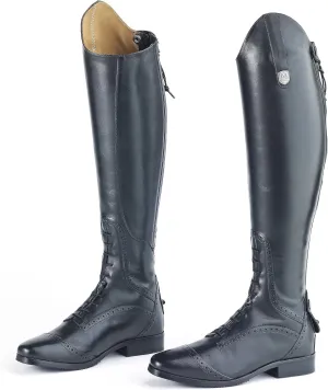 Mtn Horse Ladies Superior Field Boot 10 Narrow Bla