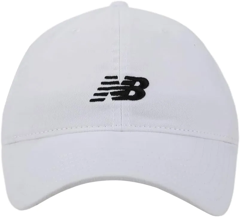 New Balance Adult Women's 6 Panel Unstructured Lightweight Adjustable Classic Twill Casual Baseball Dad Hat