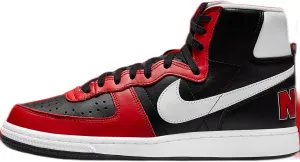 Nike Terminator High Men's Shoes (FN4442-001, Black/University Red/White) Size 11.5