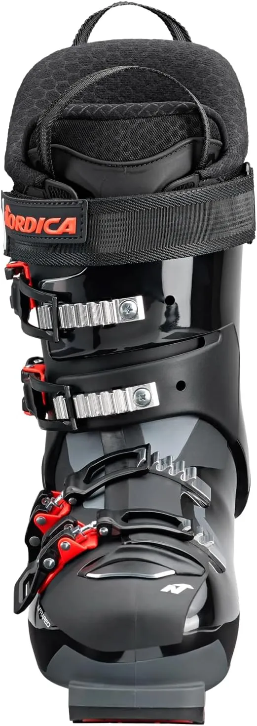 Nordica Men's Sportmachine 3 100 Durable Warm Insulated Water-Resistant Easy-Entry All-Mountain Touring Ski Boots with Grip Walk Soles