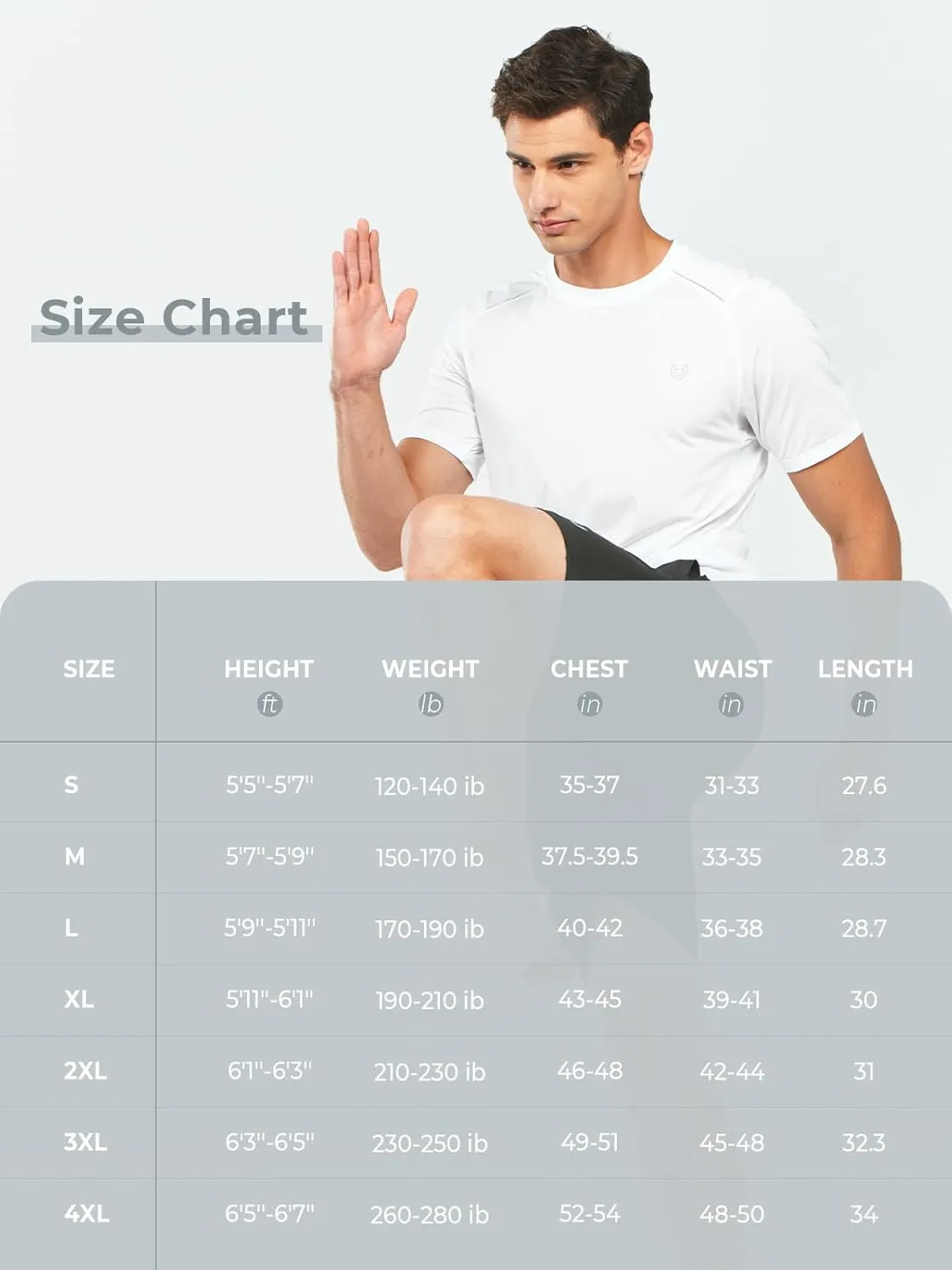 NORTHYARD Men's Athletic Running T-Shirts Workout Lightweight Short Sleeve Performance Shirts Top Tee