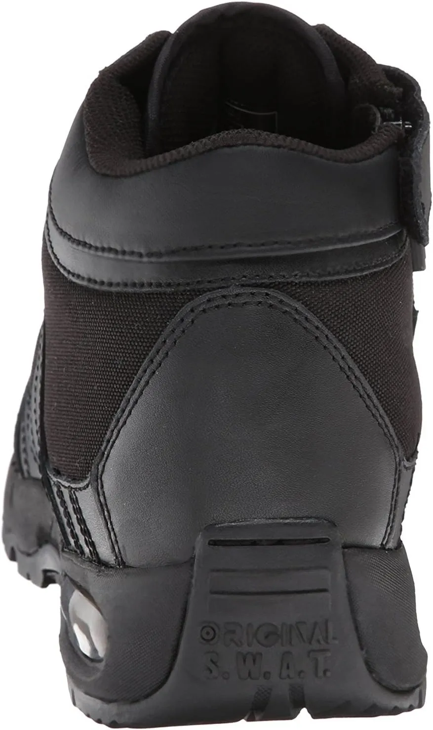 Original S.W.A.T. Metro 5" Side Zip Safety Toe - Shoes for Men - Full Leather Upper - Padded Tongue