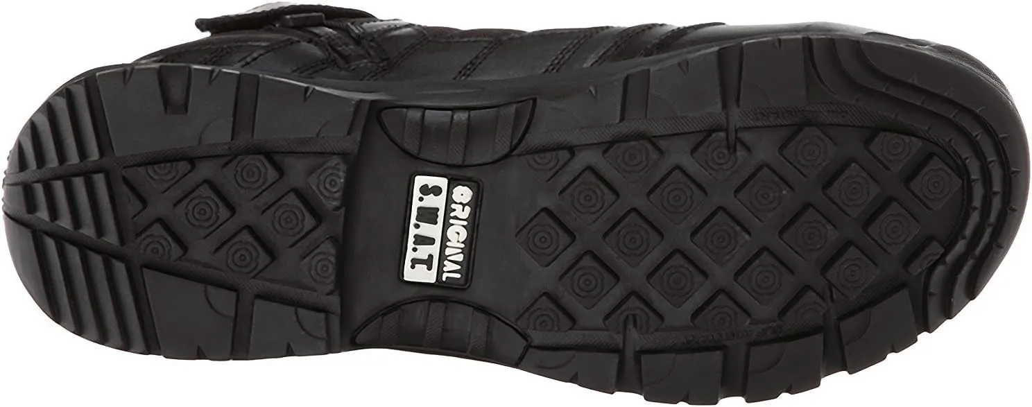 Original S.W.A.T. Metro 5" Side Zip Safety Toe - Shoes for Men - Full Leather Upper - Padded Tongue
