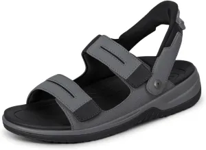 Orthofeet Men's Orthopedic Neptune Hands-Free Slip-On Sandals