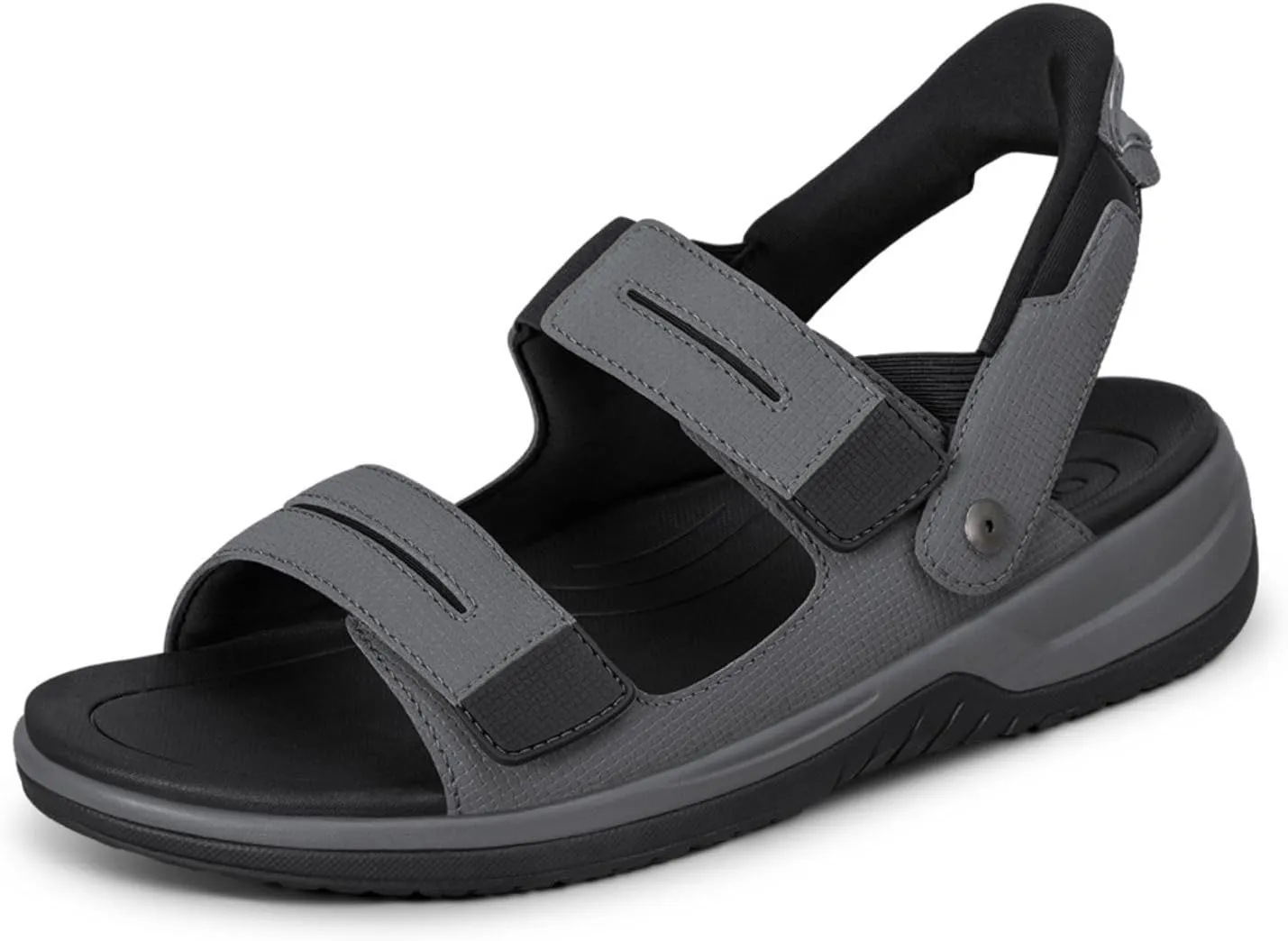 Orthofeet Men's Orthopedic Neptune Hands-Free Slip-On Sandals