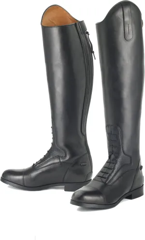 Ovation Women's Comfortable Durable Equestrian Horse Riding Tall Classic Toe Leather Flex Sport Field Boot