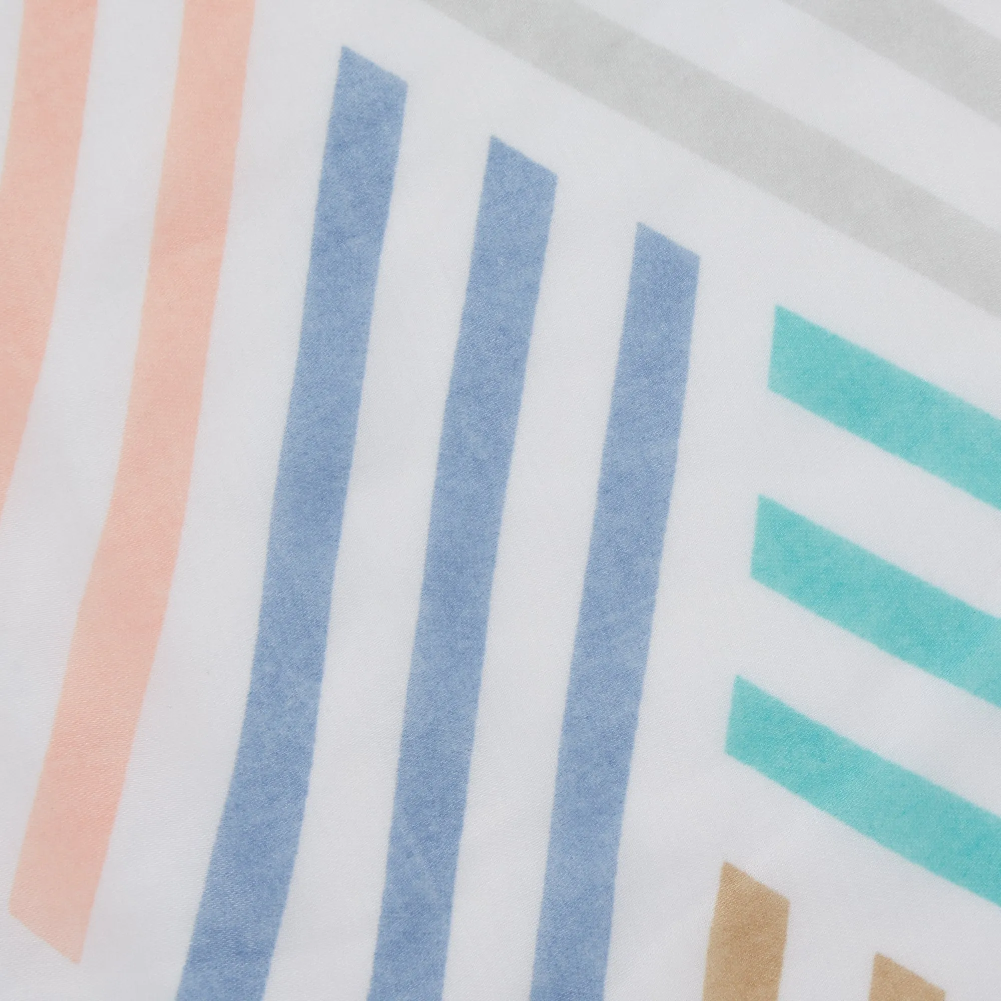 Pastel Stripe Scarf - Blue