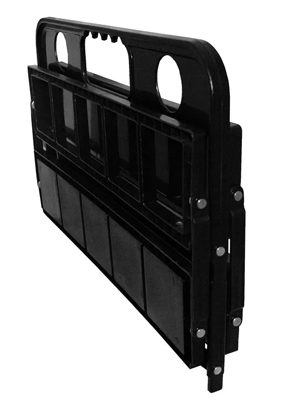 Patrick Water Bottle Holder Foldable Holds 10 - Black