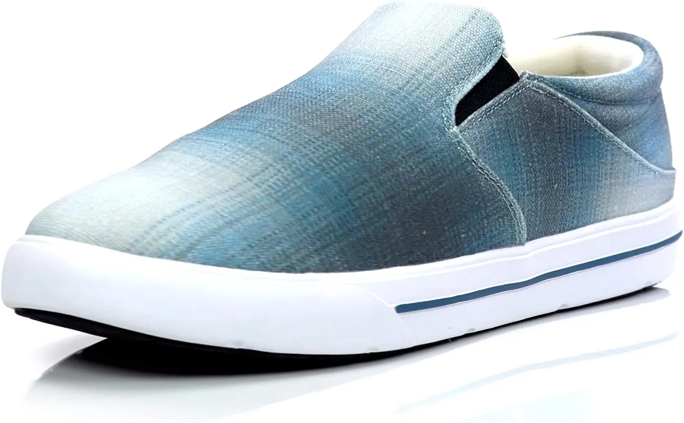 PENDLETON Men's Round Toe Slip-On Shoes - 100% Cotton Canvas with Biodegradable Midsole & Cushioned Footbed