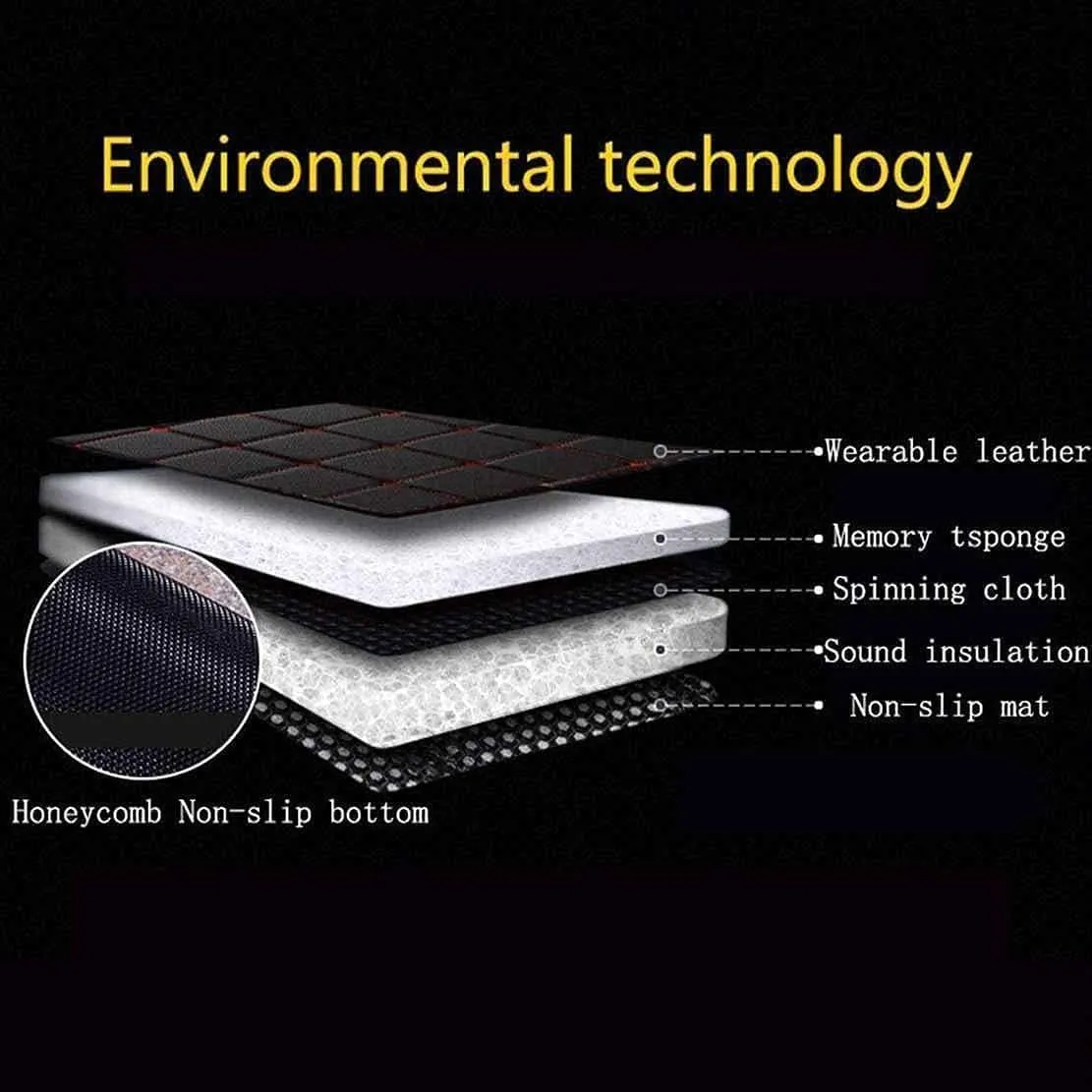 Pet Dog Cat Car Boot Mat Liner for GMC Yukon XL Chevrolet Suburban 2015-2020, Premium Duty Car Interior Protection Accessory, A Black