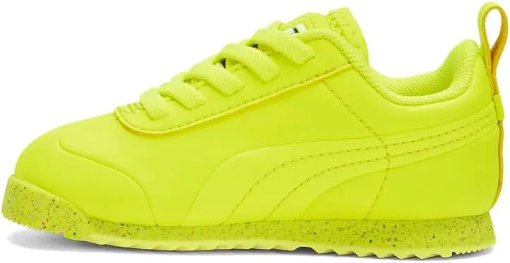 Puma Toddler Boys Roma Retro Speckle Slip On Sneakers Shoes Casual - Yellow