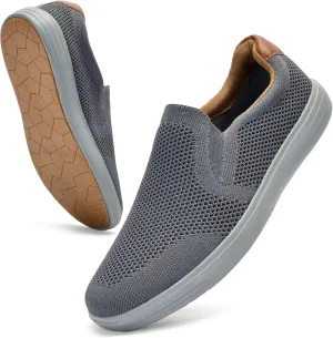 Puxowe Men's Casual Slip On Walking Shoes Mesh Comfortable Loafer