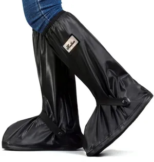 Rain Boots Waterproof Overshoes with Reflector Reusable Anti-Snow Shoe Covers Rain Boots Protective Gear for Men and Women Galoshes