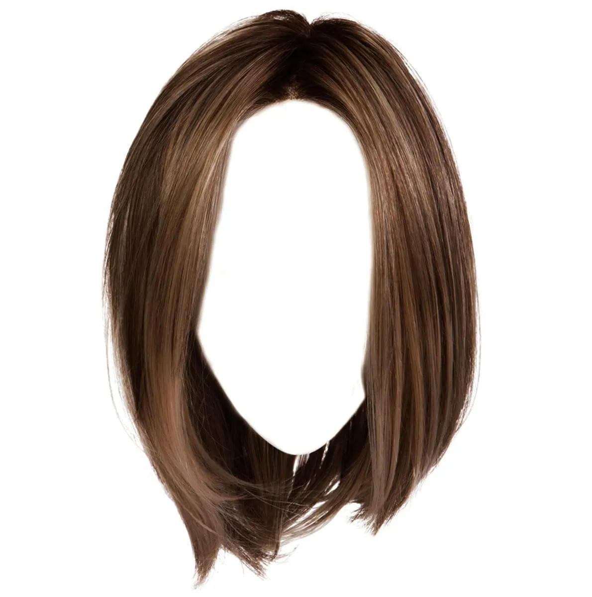 Raquel Welch Cruise Control Mid-Length Pageboy Bob Hand-Tied Wig by Hairuwear, Average Cap - RL10/12 Sunlit Chestnut