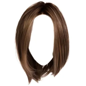 Raquel Welch Cruise Control Mid-Length Pageboy Bob Hand-Tied Wig by Hairuwear, Average Cap - RL10/12 Sunlit Chestnut