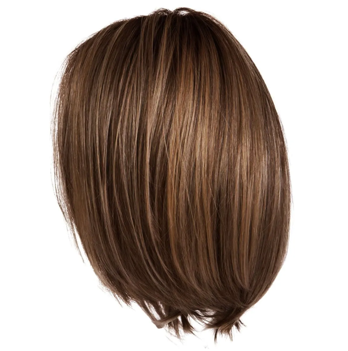 Raquel Welch Cruise Control Mid-Length Pageboy Bob Hand-Tied Wig by Hairuwear, Average Cap - RL10/12 Sunlit Chestnut