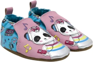 Robeez Baby Girls and Unisex Soft Soles Slip-Resistant Crib Shoes Slippers for Infant and Toddler, 0-24 Months