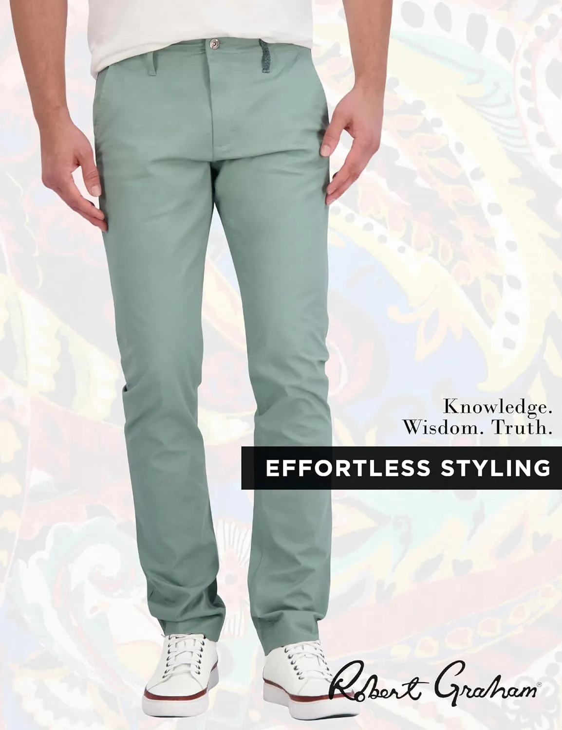 Robert Graham Men's The Roades Jeano 5-Pocket Pants