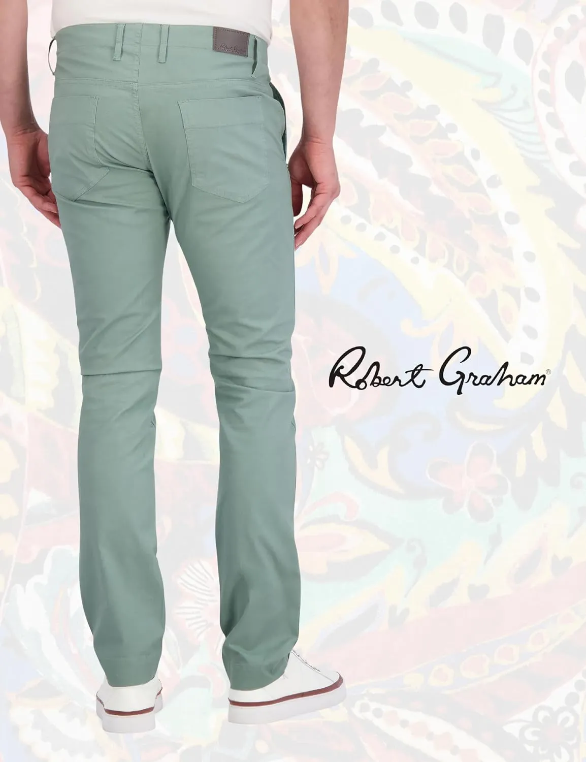 Robert Graham Men's The Roades Jeano 5-Pocket Pants