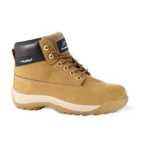 Rock Fall ProMan TC35 Orlando Lightweight Safety Boot in 4 to 13, Honey