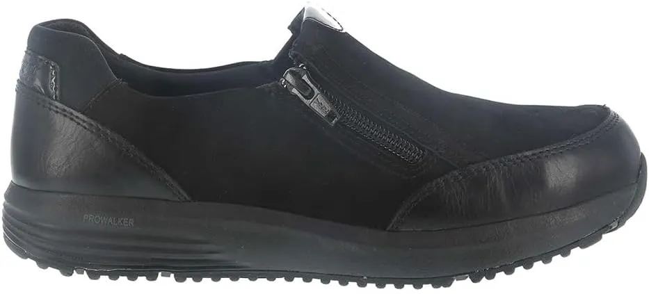 Rockport Women's Trustride Work Safety Toe Slip-on Oxford