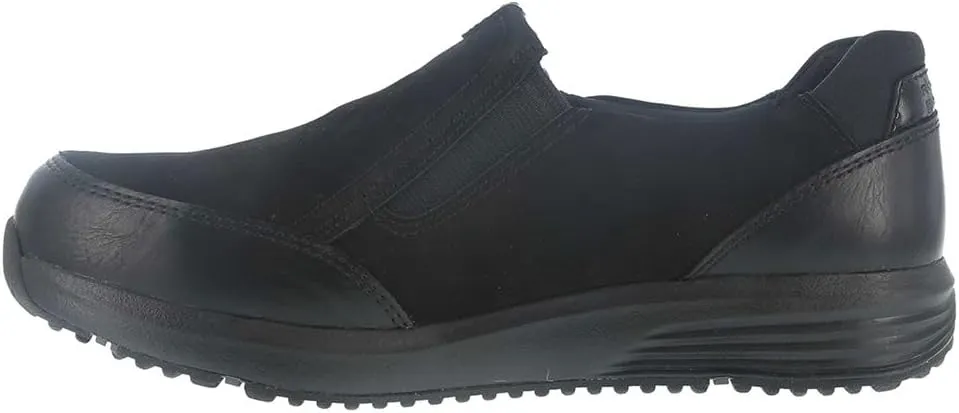 Rockport Women's Trustride Work Safety Toe Slip-on Oxford