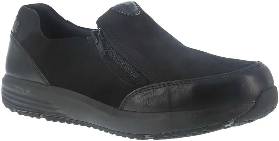 Rockport Women's Trustride Work Safety Toe Slip-on Oxford