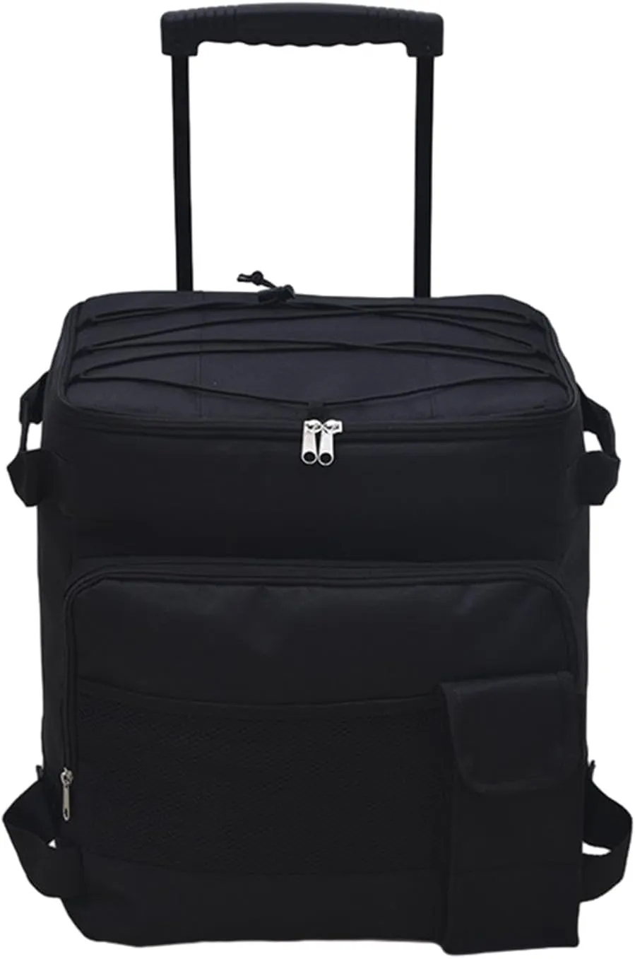 Rolling Cooler Cart Cooler Bag Insulated Portable Oxford Leakproof Wheeled Cooler Cool Bag for Office Parks Travel Cars Works