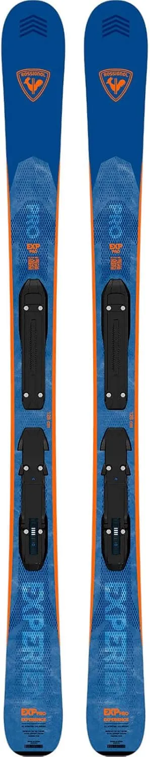 ROSSIGNOL Kid's Experience PRO Lightweight Durable Alpine All-Mountain Snow Skis with Xpress 7 GripWalk B83 Bindings