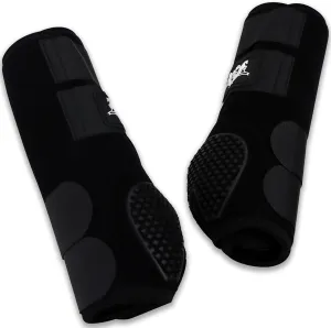 RS Premium Design Horse Boots | Comfortable, Protective & Shock-Absorbing | Best for Jump Training & Trails | OK Fabric for Ultimate Flexibility