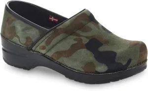 Sanita Gilford Professional Clogs for Women - Suede, Arch Support, Closed-Back, APMA-Approved Slip-On Shoes