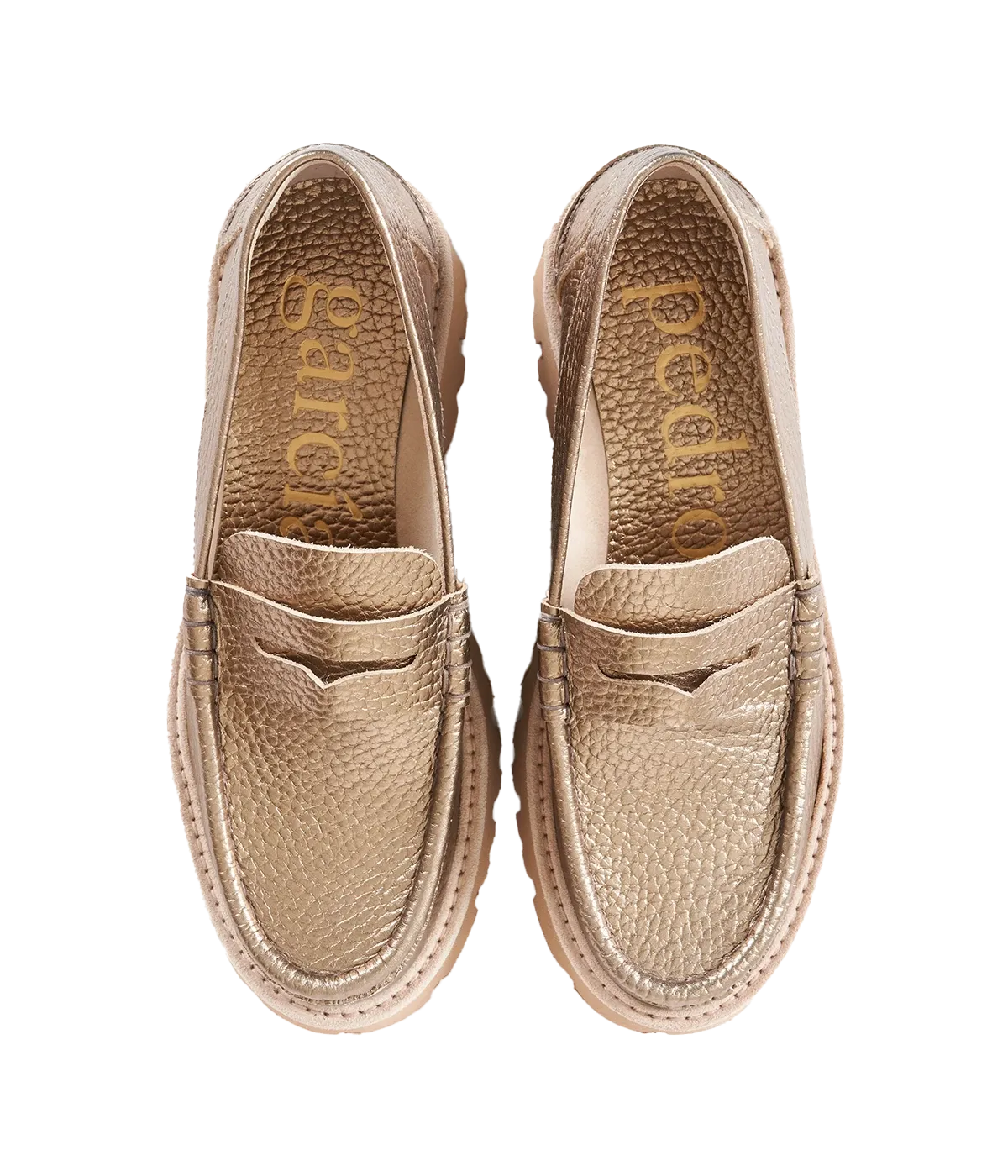 Sebas Loafer in Cava Cervo Lame