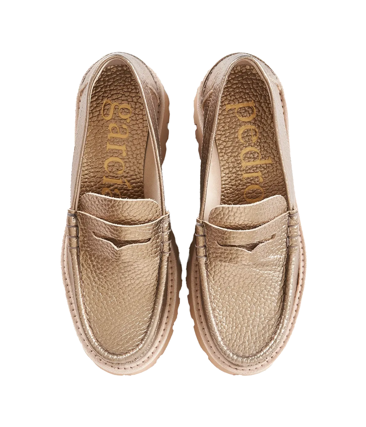 Sebas Loafer in Cava Cervo Lame