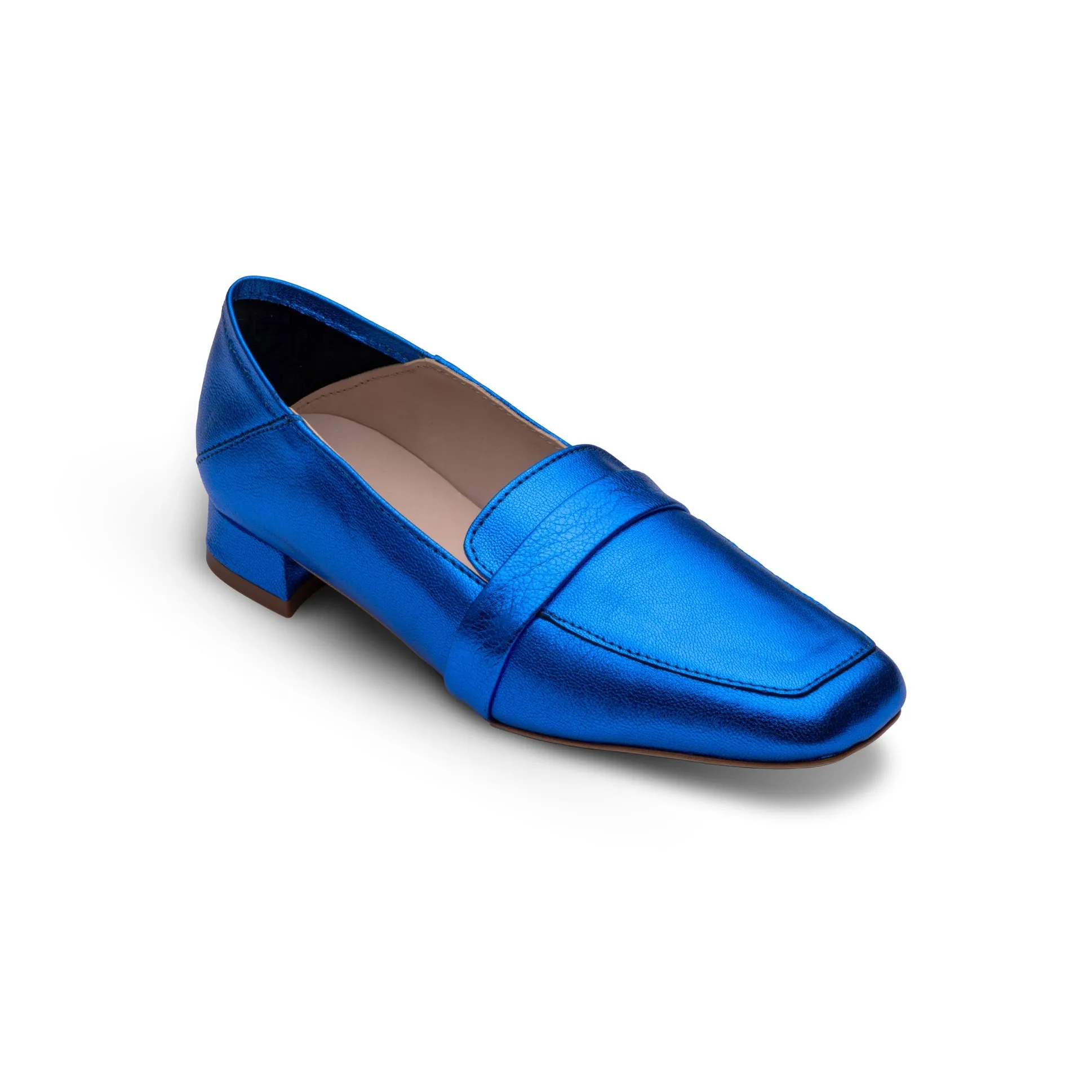 Seconds Sunday Loafer - Metallic Blue