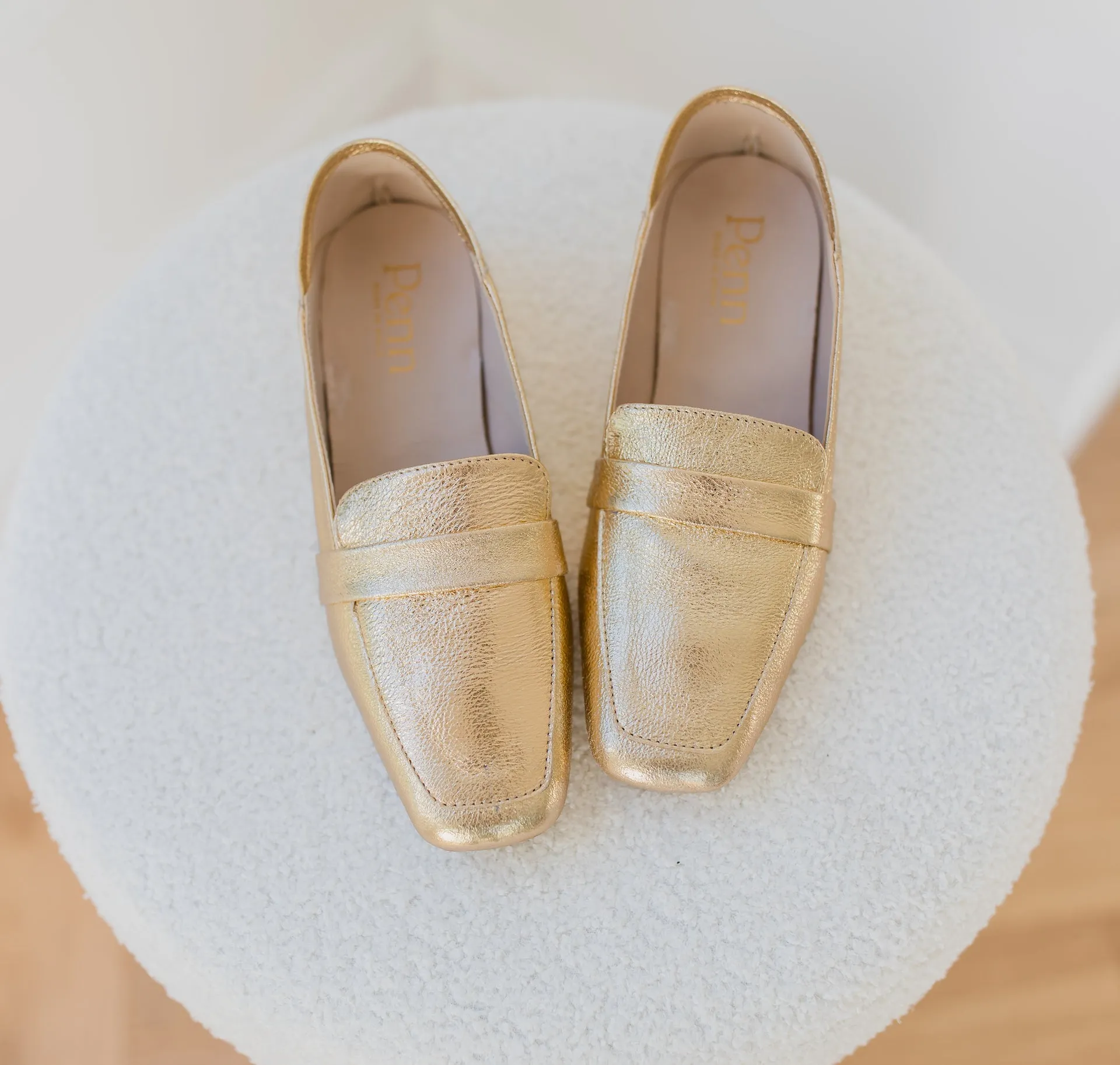 Seconds Sunday Loafer - Metallic Gold