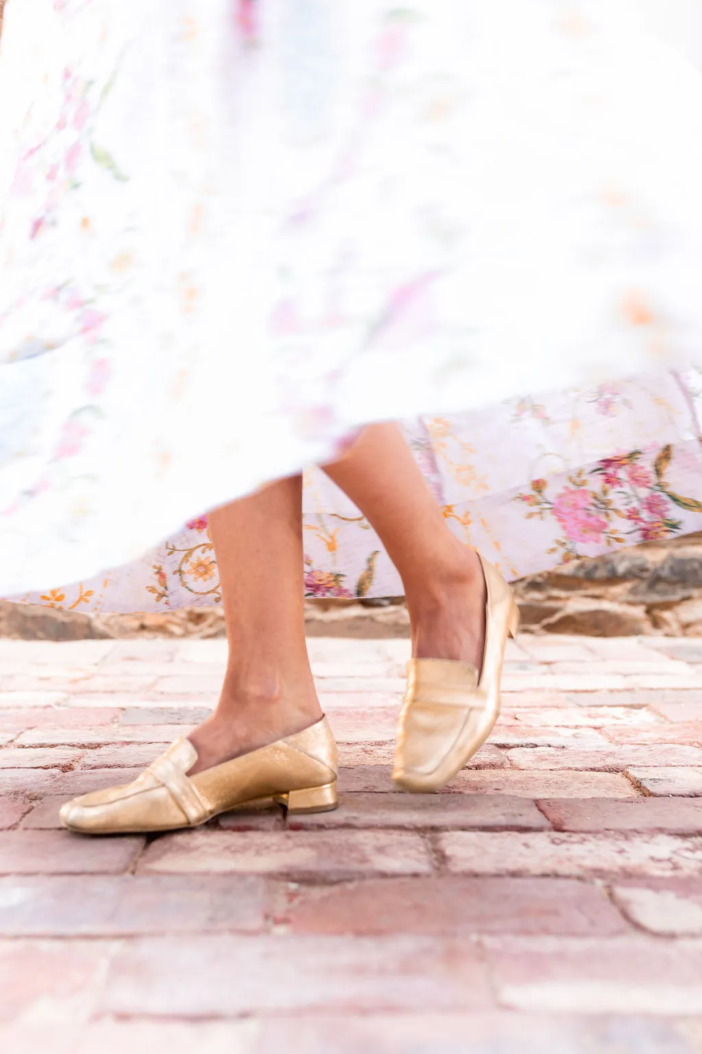 Seconds Sunday Loafer - Metallic Gold